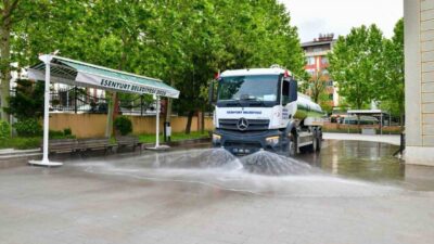 Esenyurt Belediyesi vatandaşların bayramı daha hijyenik ve sağlıklı bir ortamda