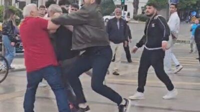 Aydın’ın Efeler ilçesinde kent meydanında meydana gelen olayda, bir internet