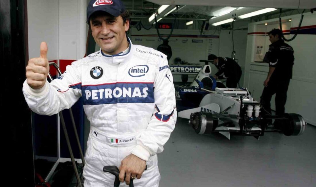 Eski Formula 1 sürücüsü ve paralimpik şampiyonu Alex Zanardi 59