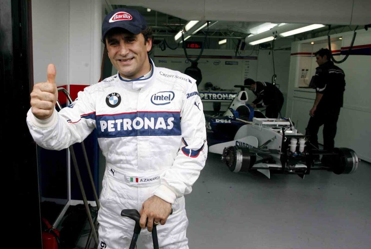 Eski Formula 1 sürücüsü ve paralimpik şampiyonu Alex Zanardi 59