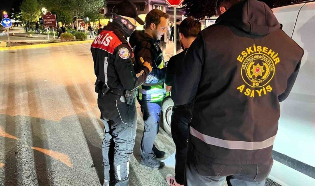 Eskişehir’de polis ekiplerince Kurban Bayramı öncesi gerçekleştirilen denetim kapsamında 265
