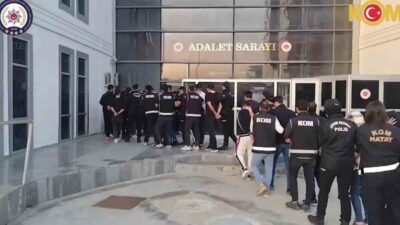 Hatay’da esnafı sözde ‘koruma’ adı altında haraca bağlayarak haftada 7