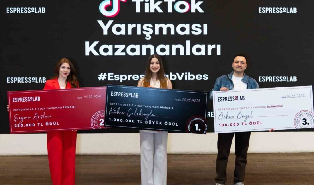 Kahve zinciri Espressolab’in 1 milyon TL ödüllü sosyal medya yarışması