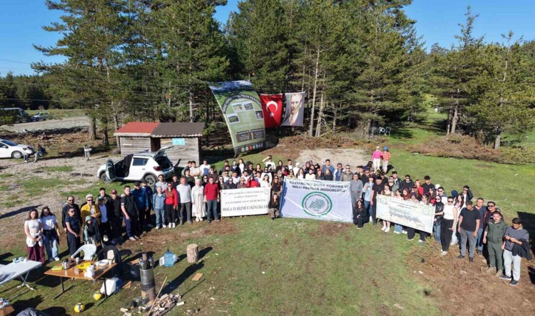 Kastamonu’nun Araç ilçesinde görselliğiyle kendisine hayran bırakan yaylada 19 Mayıs