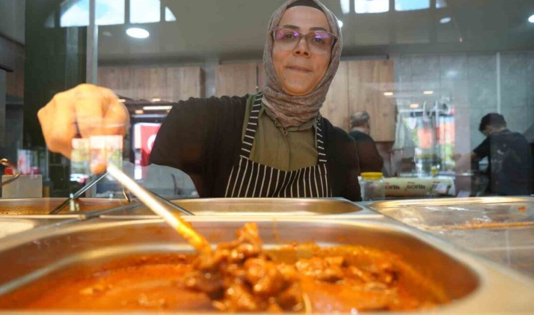 Gaziantep’te 45 yaşındaki Seda Bayram, evde başladığı yemek yapma serüvenini