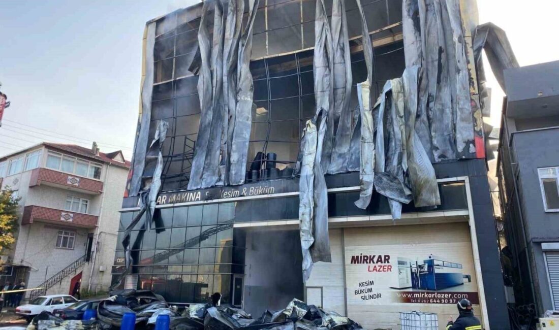Kocaeli’nin Dilovası ilçesinde kozmetik dolum tesisinde çıkan ve 7 kişinin