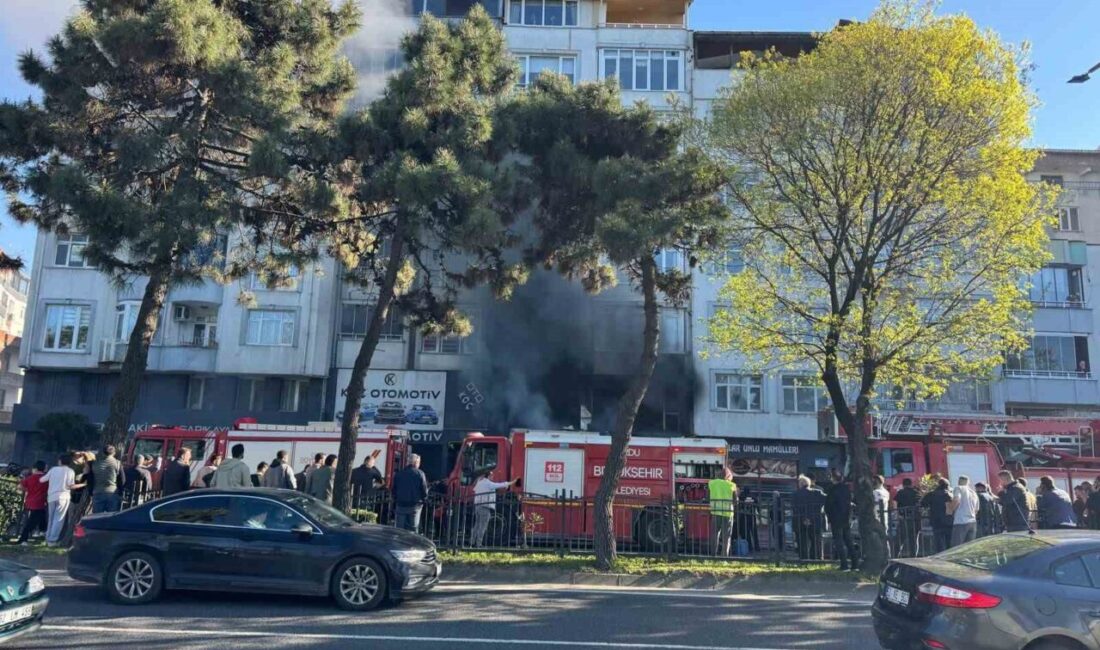 Ordu’nun Fatsa ilçesinde faaliyet gösteren oto aksesuar dükkanında çıkan yangın