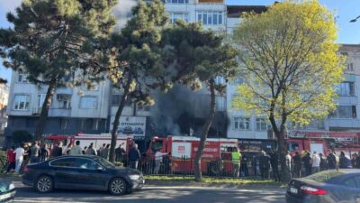 Ordu’nun Fatsa ilçesinde faaliyet gösteren oto aksesuar dükkanında çıkan yangın