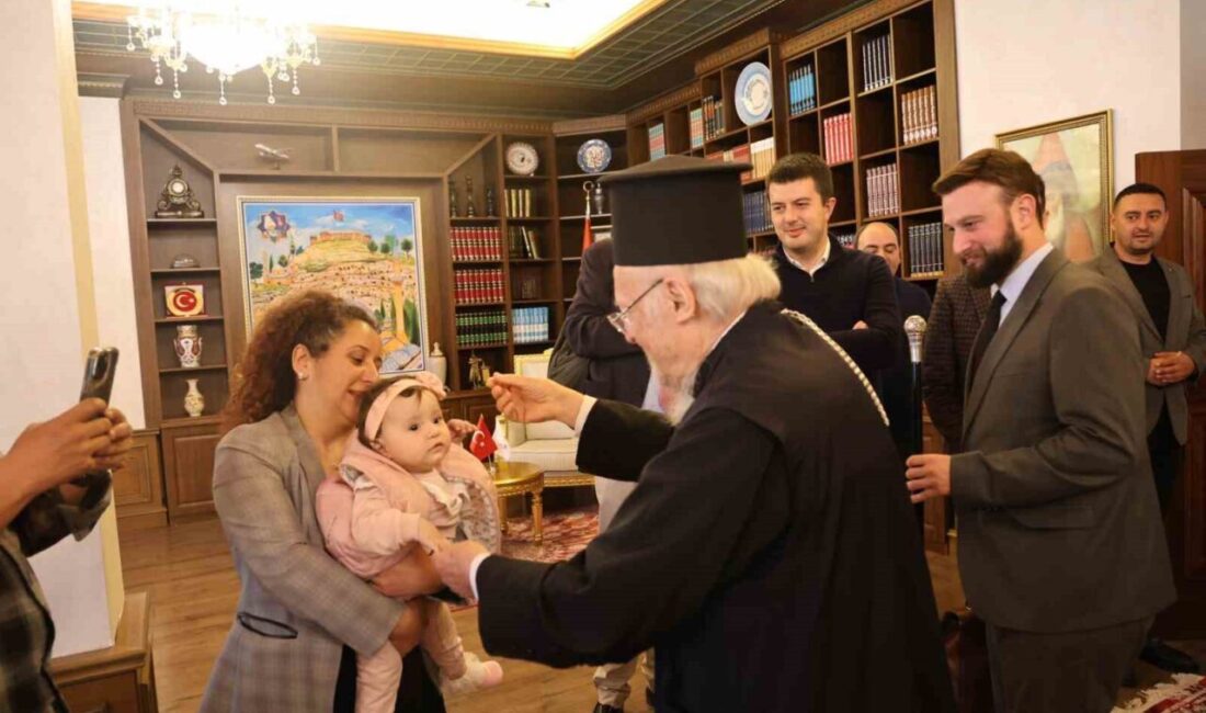 Fener Rum Patriği Bartholomeos; Nevşehir’de bir dizi ziyaret gerçekleştirerek Vali