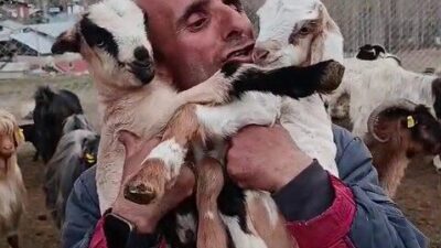 Erzurum’un Tortum ilçesinde yaşayan ve sosyal medyada paylaştığı doğal yaşam