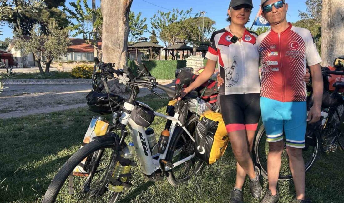 İzmir’in Bergama ilçesinde, Bisikletliler Derneği Bergama Şubesi tarafından bu yıl