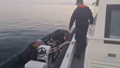 Aydın’ın Kuşadası ilçesinde yasa dışı yollarla Yunanistan’ın Sisam Adası’na kaçmaya