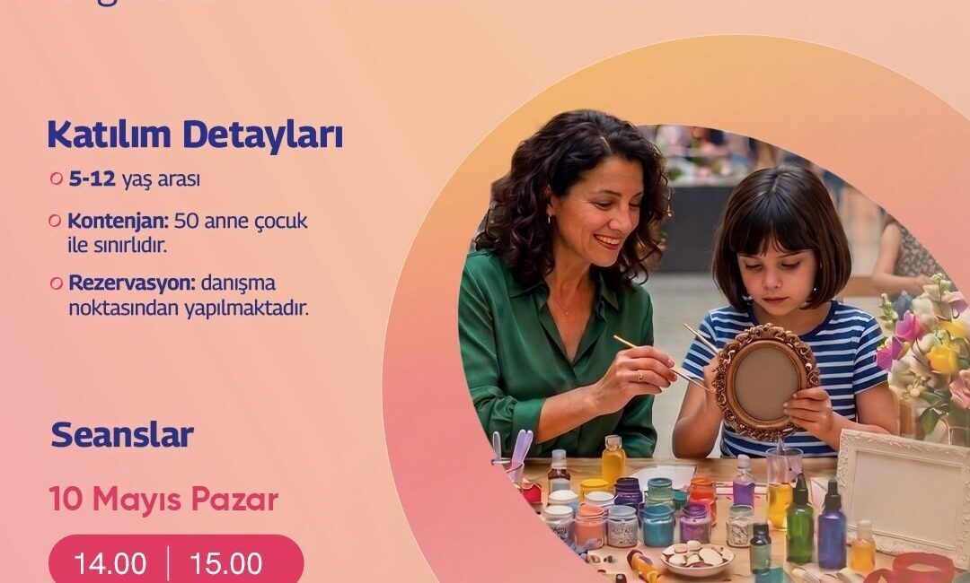 Forum Erzurum, Anneler Günü’nde anne ve çocukları kendi çektikleri fotoğraflarla