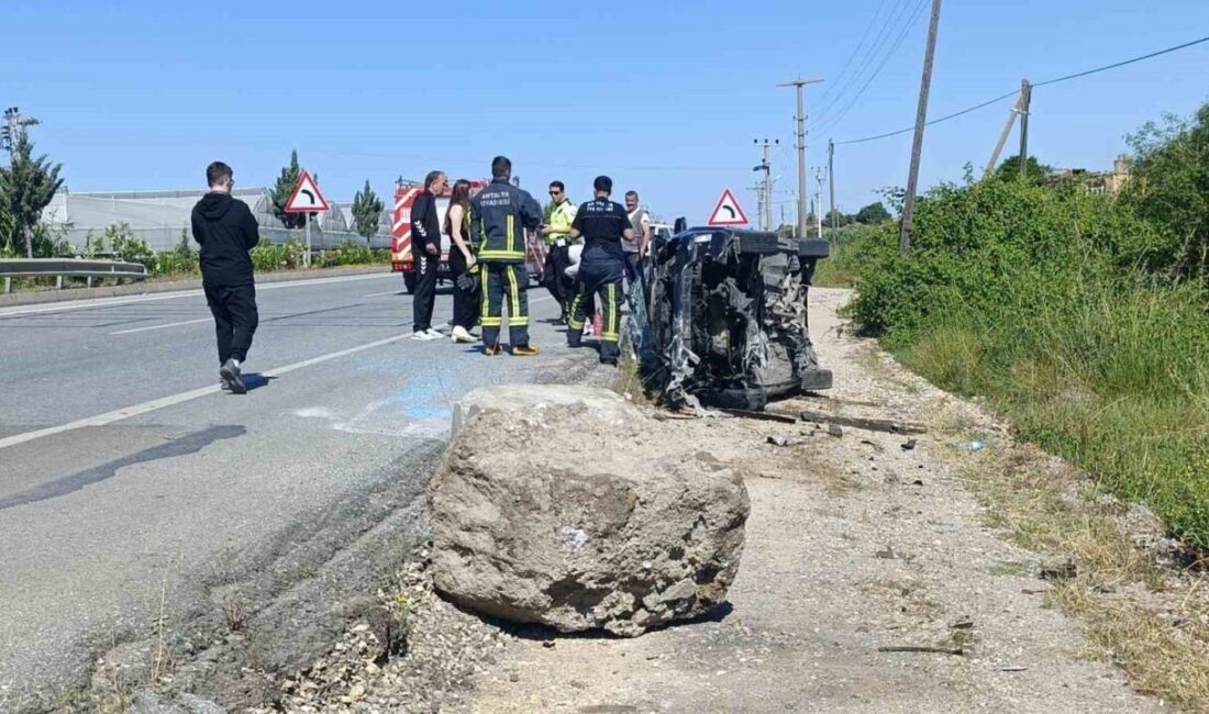 Ankara’dan Kurban Bayramı tatili için Antalya’nın Manavgat ilçesine gelen ailenin