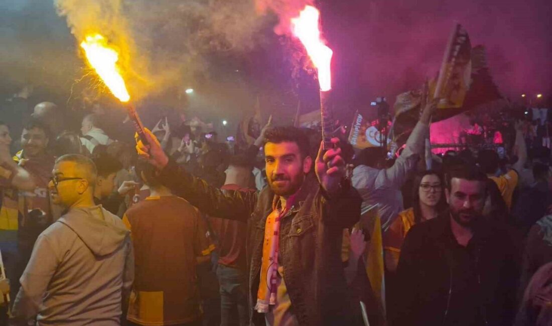 Galatasaray’ın 26. şampiyonluğu Ankara’da tezahüratlar, davul, zurna ve halaylar eşliğinde