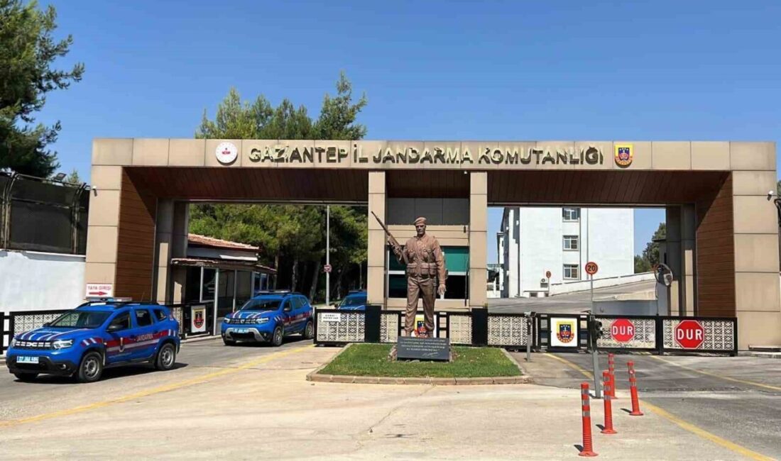 Gaziantep’te jandarma ekiplerinin son bir ayda yaptığı çalışmalarda çeşitli suçlardan