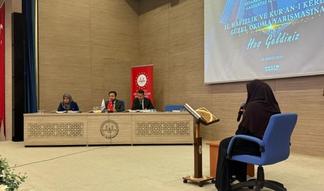 Gaziantep’te “Camiler ve Din Görevlileri Haftası” etkinlikleri kapsamında “Hafızlık ve