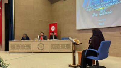 Gaziantep’te “Camiler ve Din Görevlileri Haftası” etkinlikleri kapsamında “Hafızlık ve