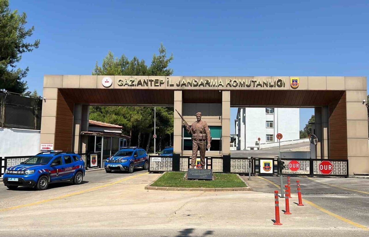 Gaziantep’te jandarma ekiplerinin operasyonları sonucu son bir ayda 15 faili