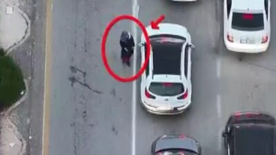 Gaziantep’te kavşaklarda dilencilik ve satıcılık yaparak sürücüleri rahatsız eden ve