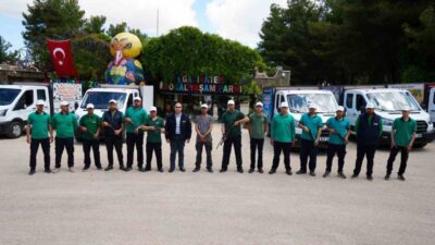 Gaziantep Büyükşehir Belediyesi tarafından oluşturulan “Kurban Yakalama Timi”, Kurban Bayramı’nda