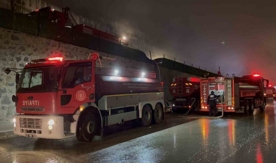 Gaziantep’te mobilya fabrikasında çıkan yangın, itfaiye ekiplerinin yoğun müdahalesi sonrası