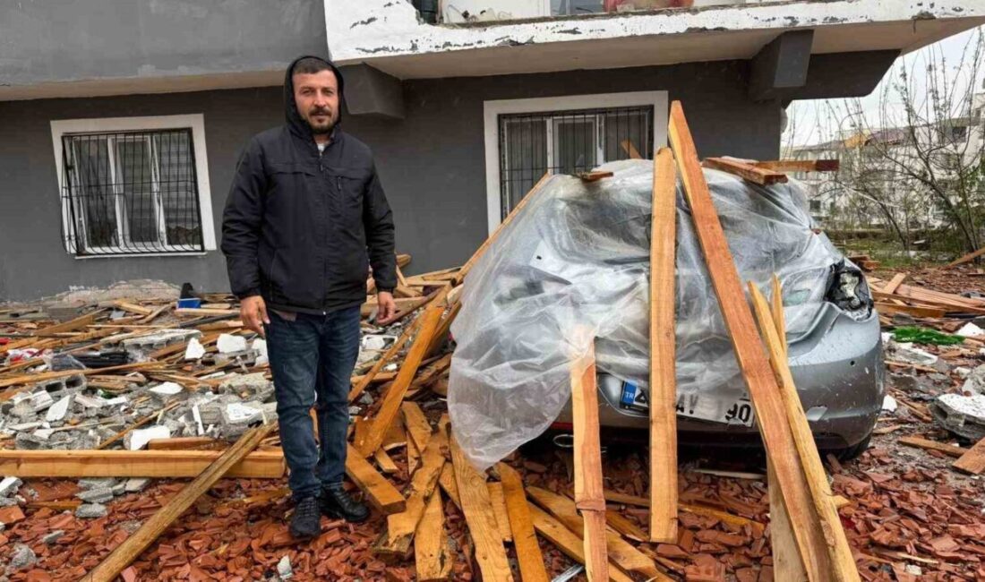 Gaziantep’te etkili olan süper hücre fırtınası sonrası yaralar sarılmaya çalışılırken