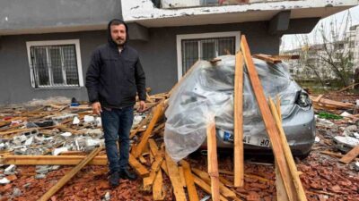 Gaziantep’te etkili olan süper hücre fırtınası sonrası yaralar sarılmaya çalışılırken