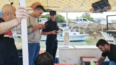 Gazipaşa İlçe Tarım ve Orman Müdürlüğü su ürünleri mühendisleri ile