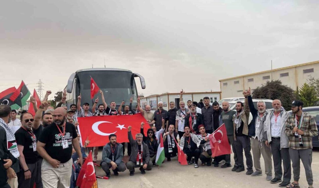 Gazze’ye insani yardım ulaştırmak amacıyla oluşturulan ve 40 ülkeden yaklaşık