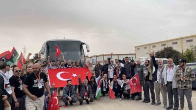 Gazze’ye insani yardım ulaştırmak amacıyla oluşturulan ve 40 ülkeden yaklaşık