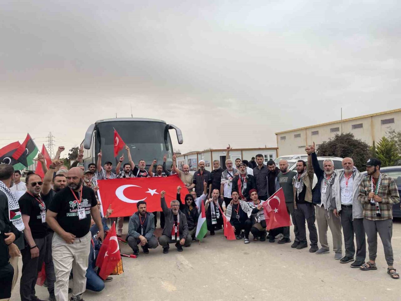 Gazze’ye insani yardım ulaştırmak amacıyla oluşturulan ve 40 ülkeden yaklaşık