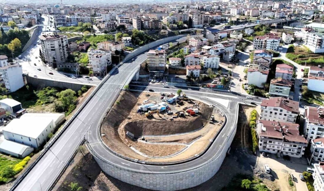 Gebze bölgesinde hayata geçirilen “Eskihisar Feribot Yolu-Cengiz Topel Caddesi Kesişimi