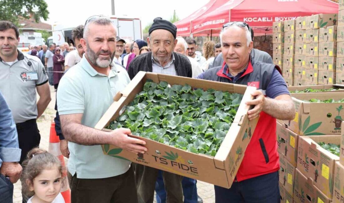 Gebze’de tarımsal üretimi artırmak ve çiftçinin üzerindeki maliyet yükünü hafifletmek
