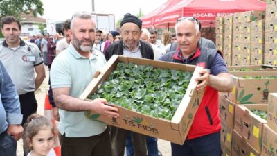 Gebze’de tarımsal üretimi artırmak ve çiftçinin üzerindeki maliyet yükünü hafifletmek