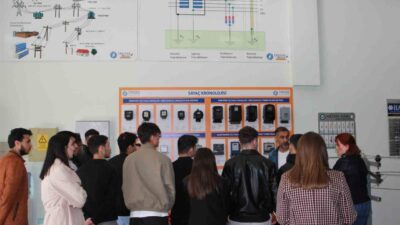 Tekirdağ’daki üniversite öğrencileri, Kırklareli’nin Lüleburgaz ilçesine düzenlenen teknik geziyle enerji