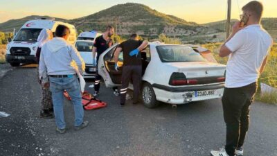 Batman’ın Gercüş ilçesinde iki köy arasında meydana gelen trafik kazasında