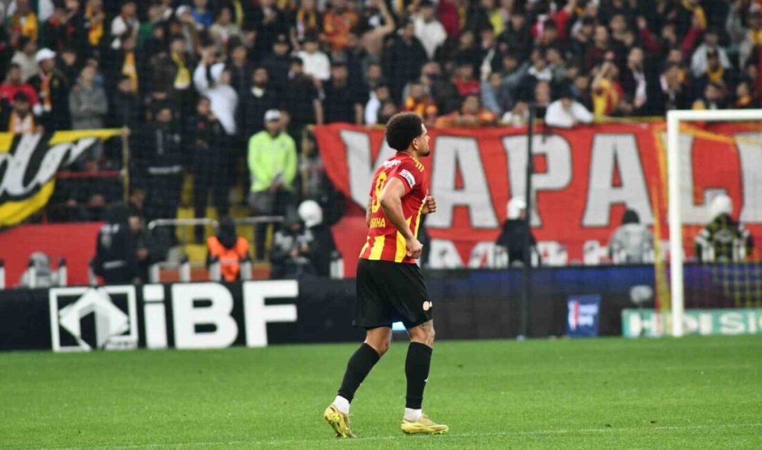 Kayserispor’un Rus forveti German Onugkha, Eyüpspor maçını tamamlayamadı. Süper Lig’in