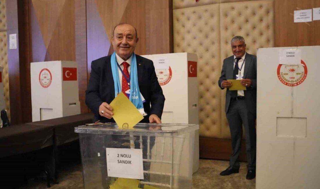 Gaziantep Esnaf ve Sanatkarları Odaları Birliği’nde (GESOB) gerçekleştirilen olağan genel