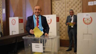 Gaziantep Esnaf ve Sanatkarları Odaları Birliği’nde (GESOB) gerçekleştirilen olağan genel