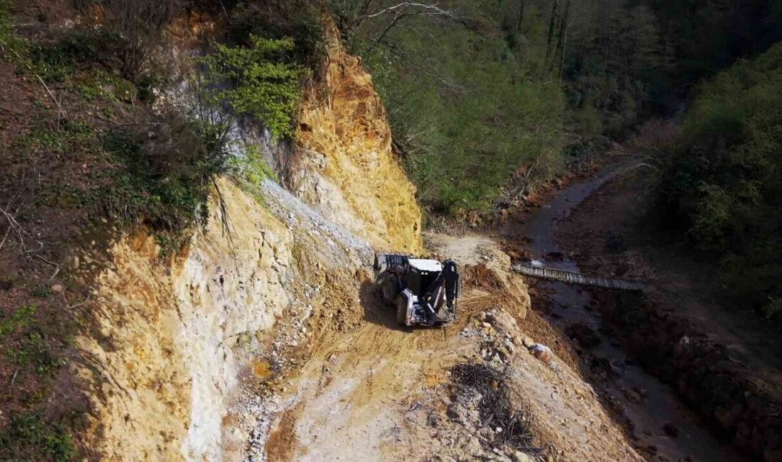 Giresun’da etkili olan sağanak sonrası meydana gelen heyelanlara İl Özel