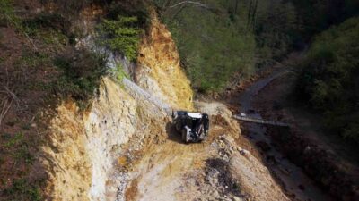 Giresun’da etkili olan sağanak sonrası meydana gelen heyelanlara İl Özel