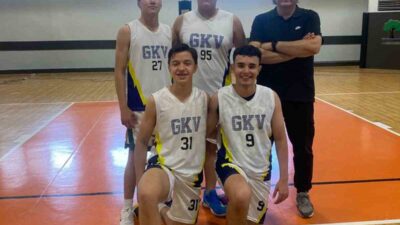 Gaziantep Kolej Vakfı Özel Liseleri Genç Erkek Basketbol Takımı katıldığı