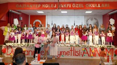 Gaziantep Kolej Vakfı Özel İlkokulu 1’inci sınıf öğrencileri tarafından yıl