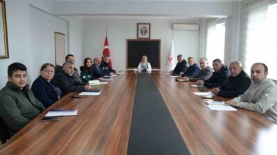 Zonguldak’ın Gökçebey ilçesinde Kaymakamı Ruveyda Kahraman Şıktaş başkanlığında toplanan Yangın