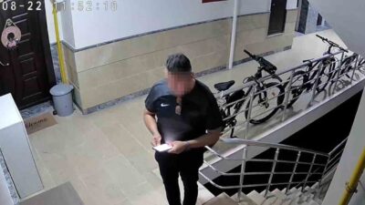 Kayseri’de boşanma aşamasında olduğu eşini öldürmek için gittiği binada, bina