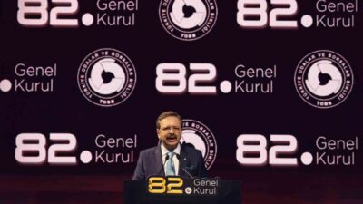 Gaziantep Ticaret Borsası (GTB) Yönetim Kurulu Başkanı Mehmet Akıncı ve