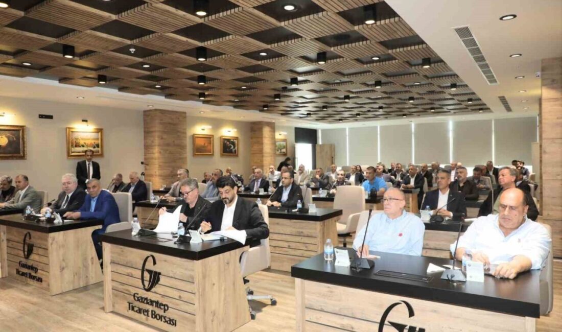 Gaziantep Ticaret Borsası (GTB) Nisan Ayı Olağan Meclis Toplantısı, GTB