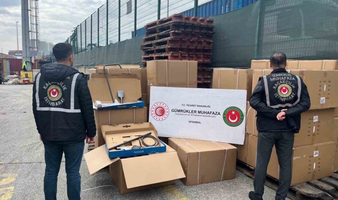 Ticaret Bakanlığı Gümrük Muhafaza ekiplerince 2026 yılının ilk dört ayında