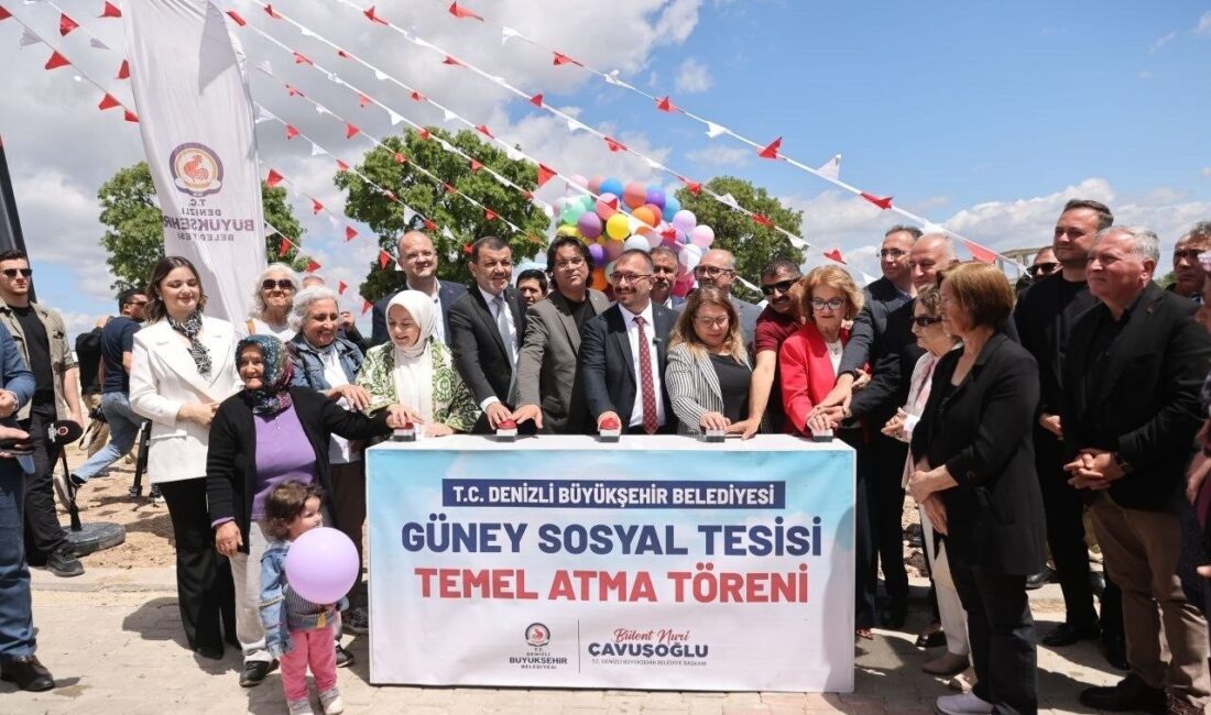 Denizli Büyükşehir Belediyesi, Güney ilçesinin sosyal ve kültürel çehresini değiştirecek